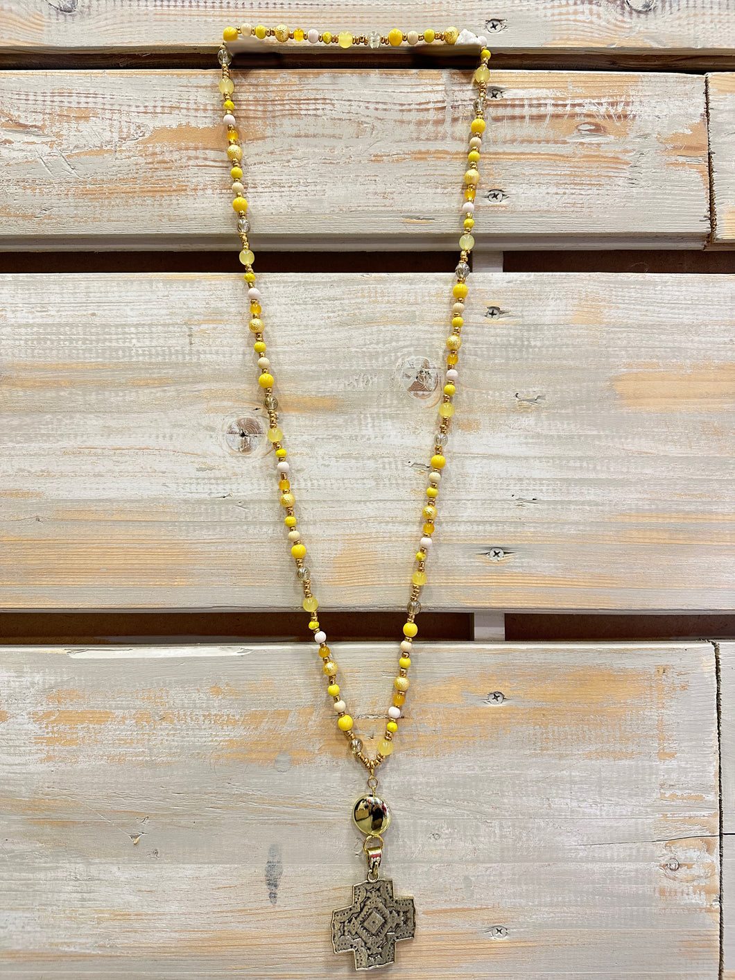 Collar Amarillo/Dorado