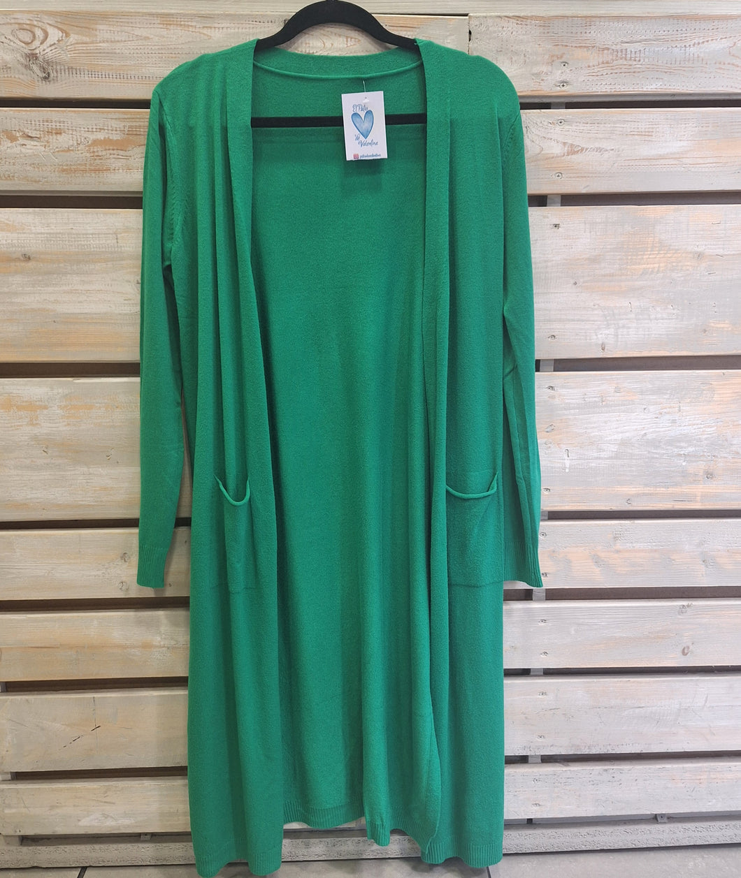 CARDIGAN-VERDE MANZANA
