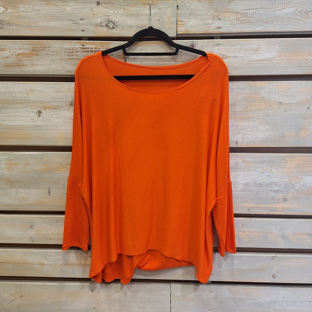 PATRICIA MANGA LARGA-NARANJA