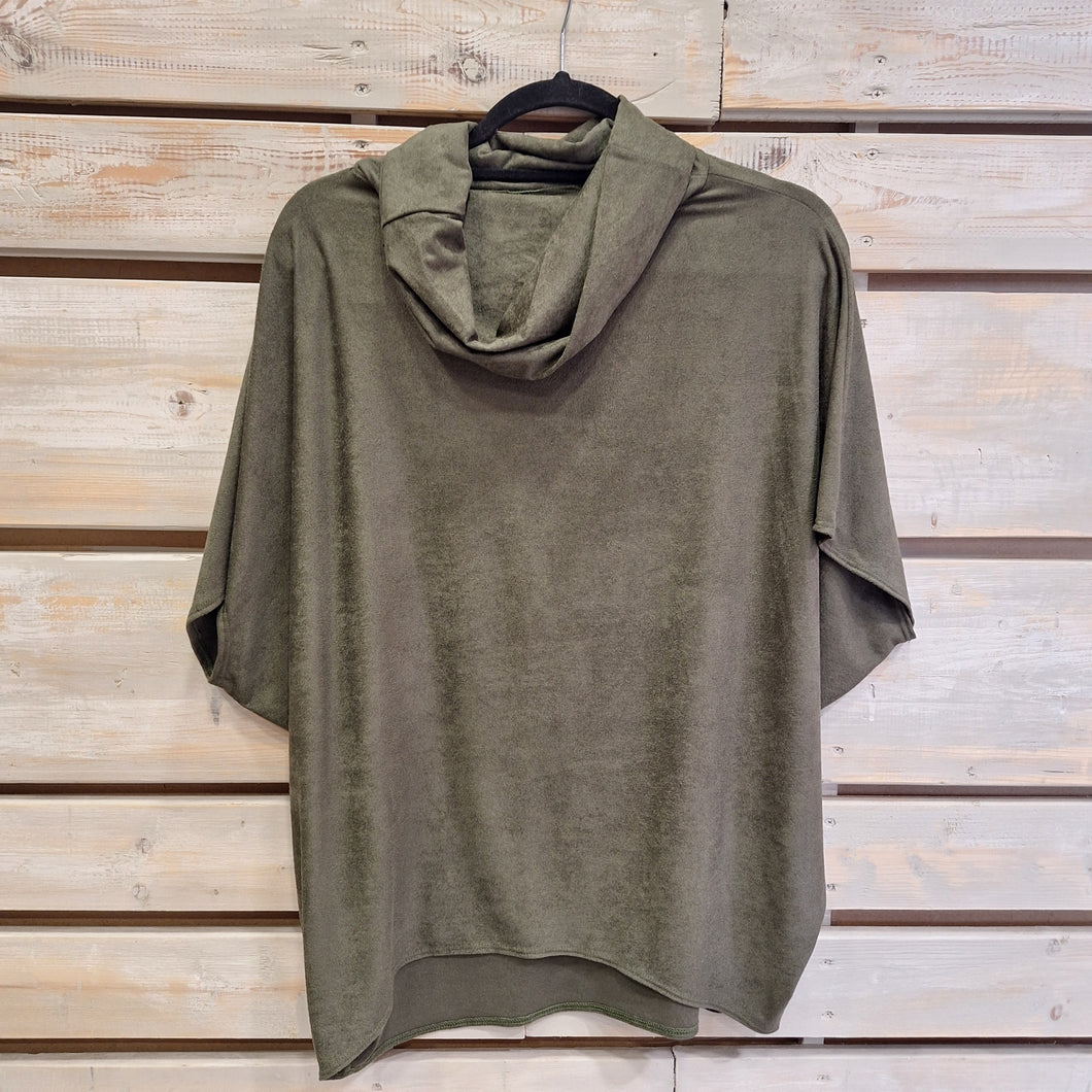 CUBO CUELLO GAMUZA-VERDE MUSGO