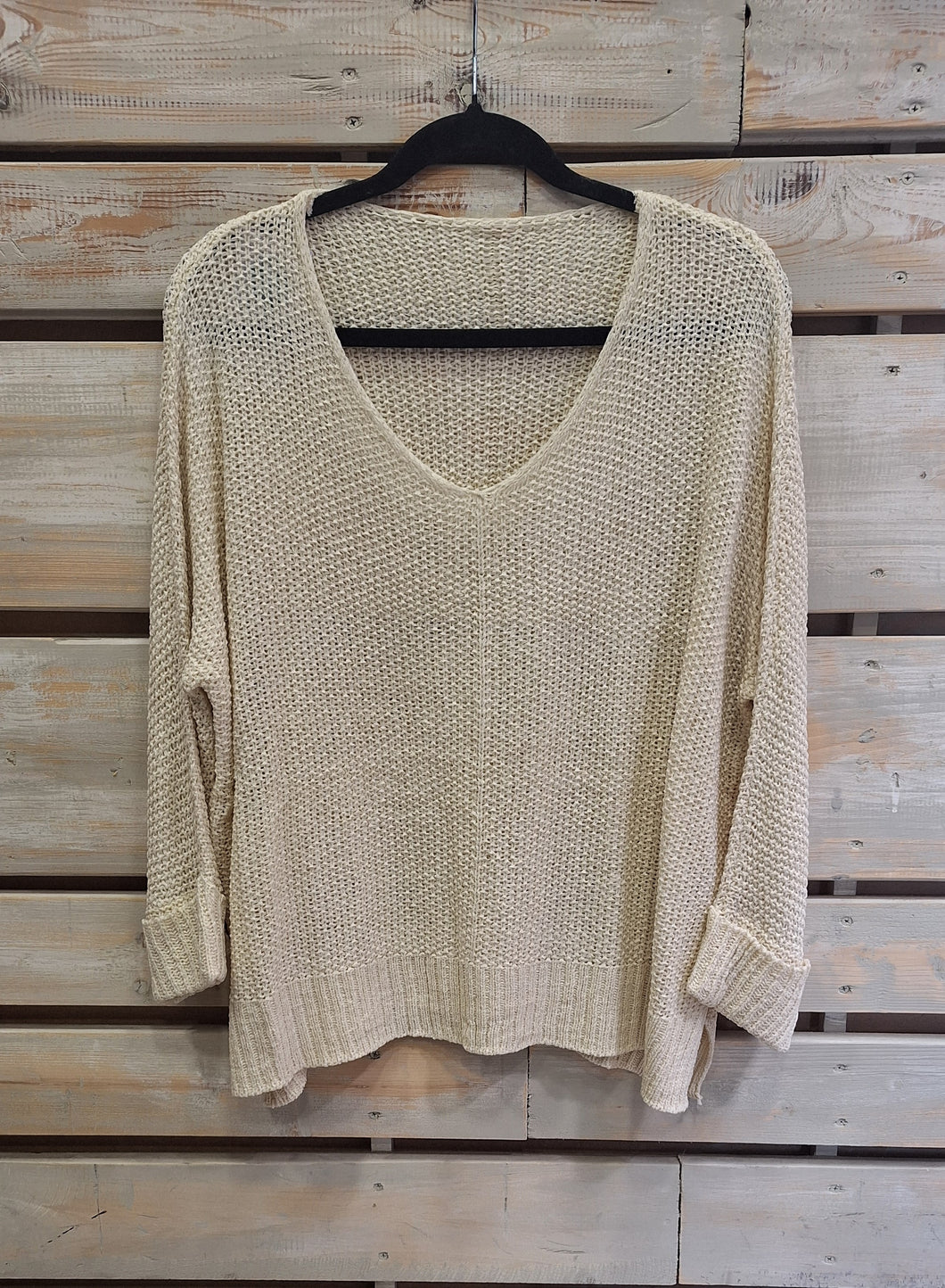 Sweater Hilo M-L/ Crudo