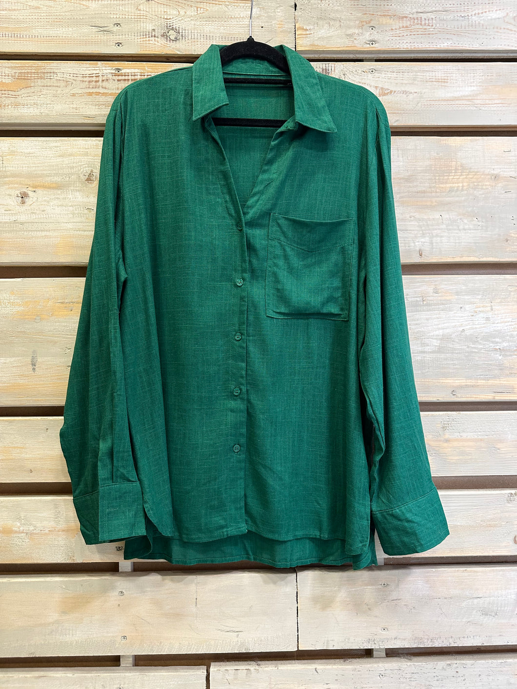Blusa Bárbara- Verde Botella
