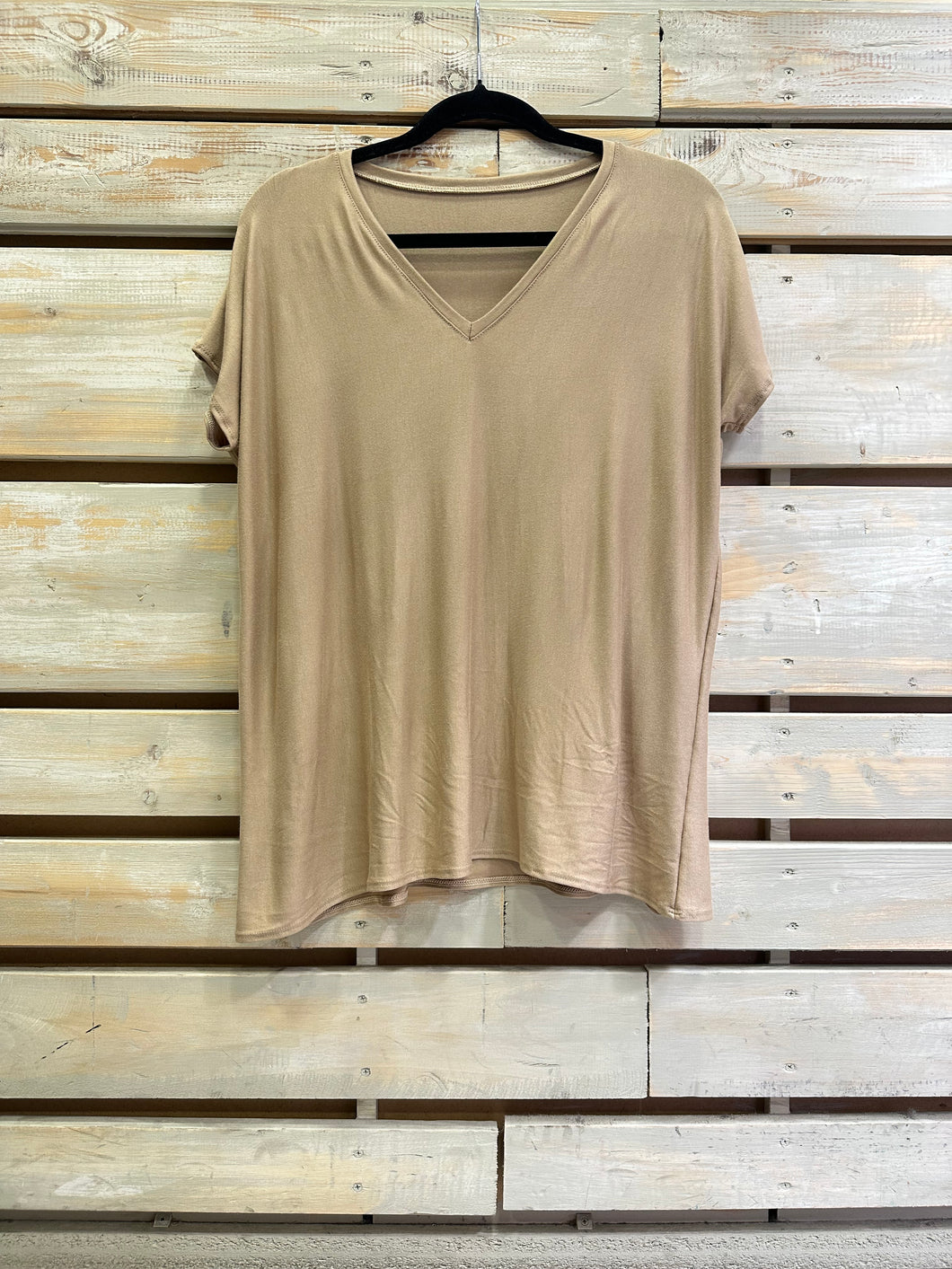 Karla Cuello V Manga Corta- Barquillo