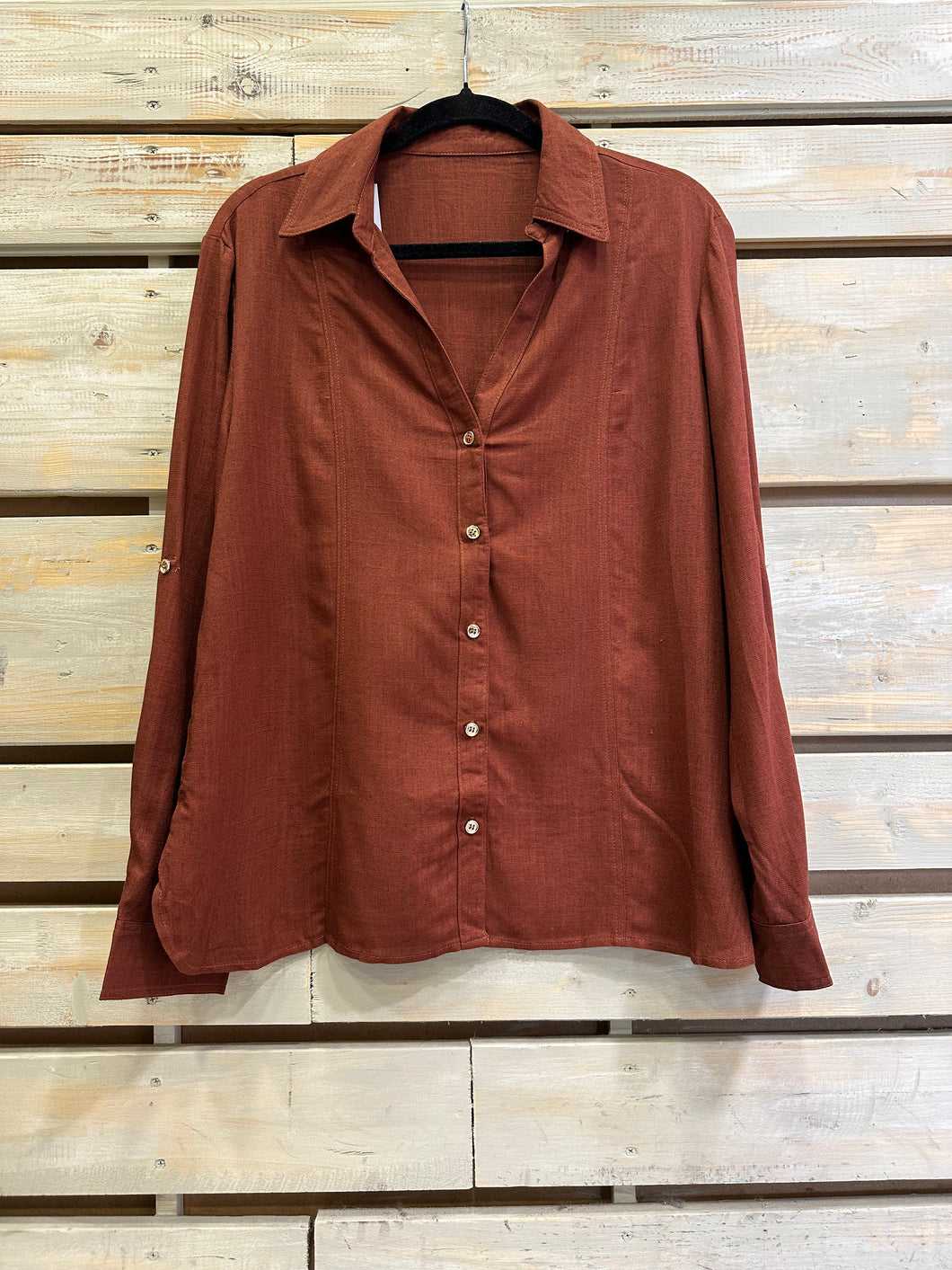Blusa Mariana- Terracota