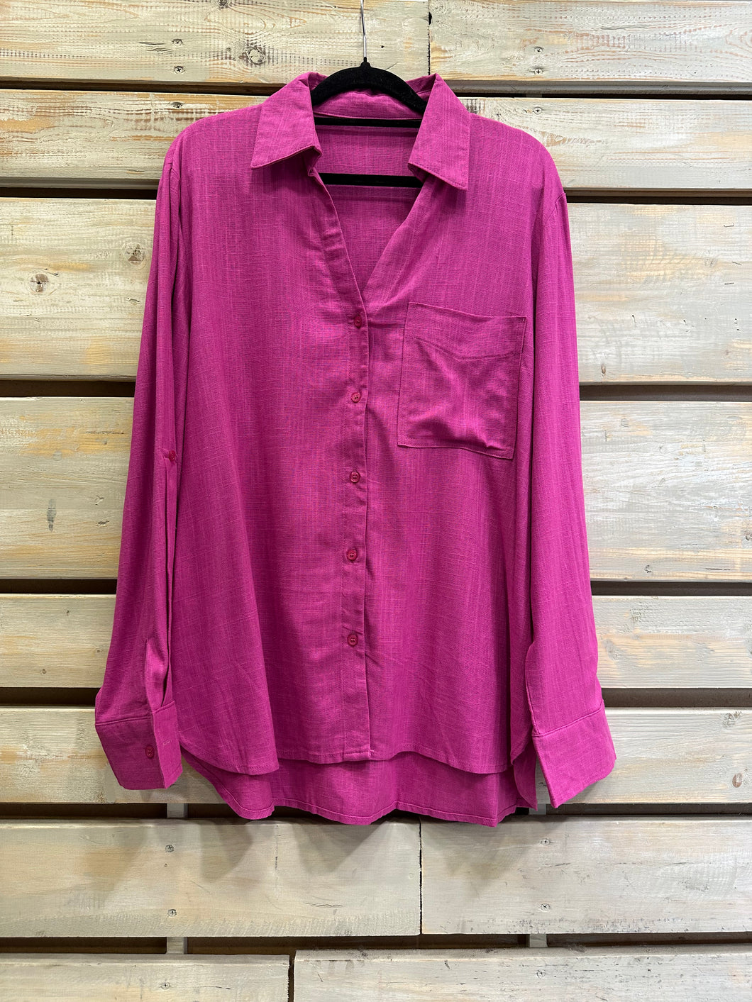 Blusa Bárbara- Fucsia