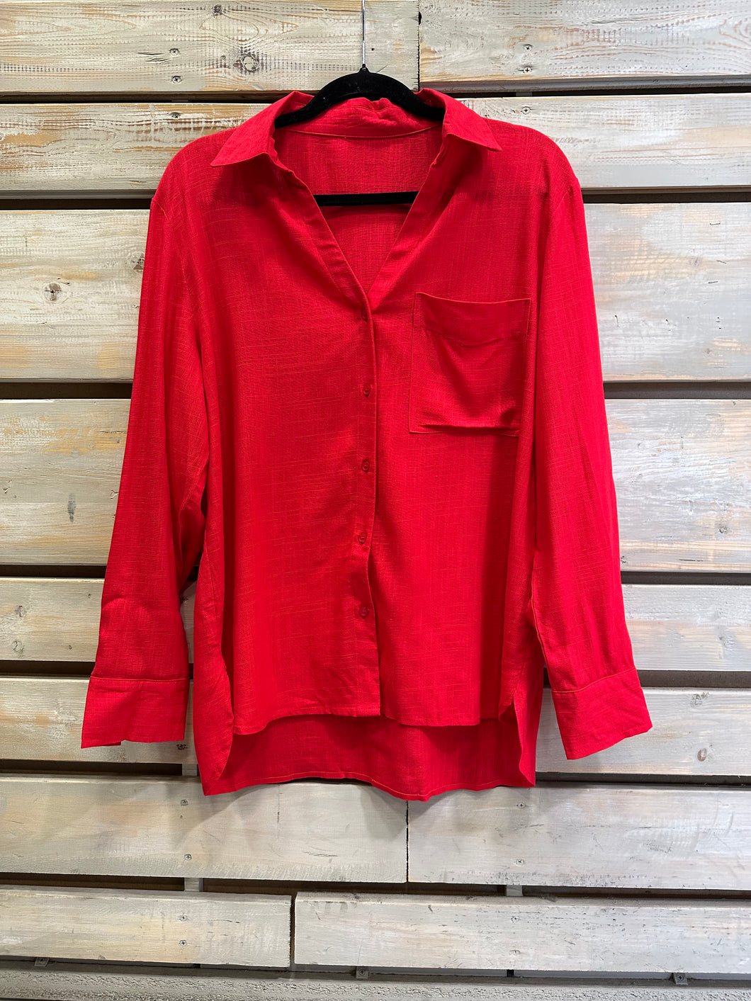 Blusa Bárbara- Rojo