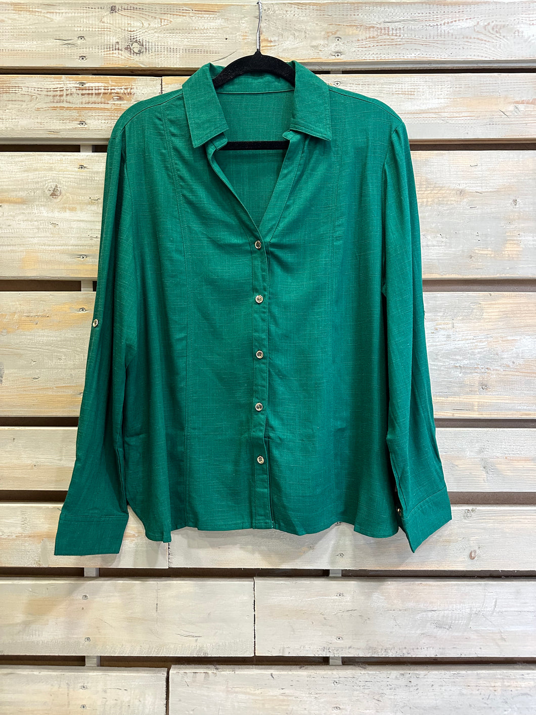 Blusa Mariana- Verde Botella