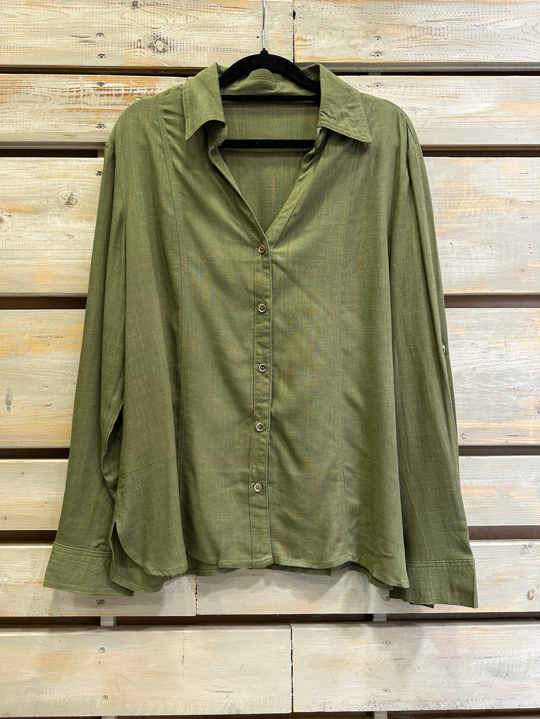 Blusa Mariana- Verde Musgo