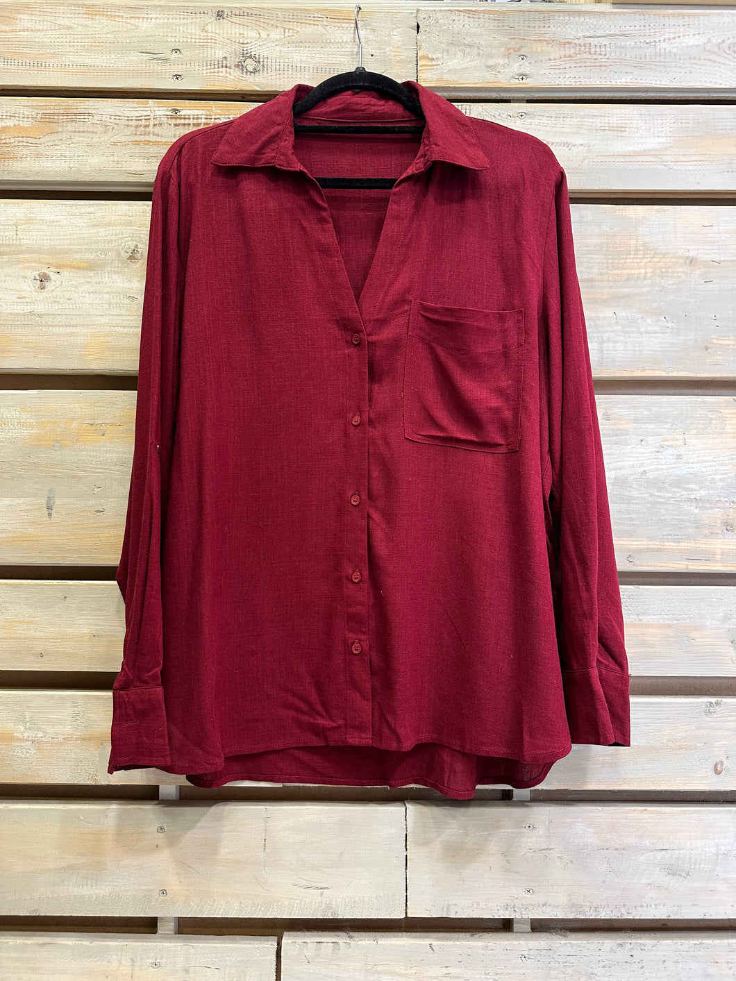 Blusa Bárbara- Ciruela