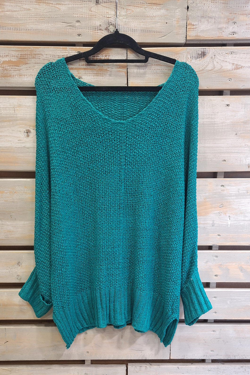 Sweater Hilo L-XL/ Turquesa